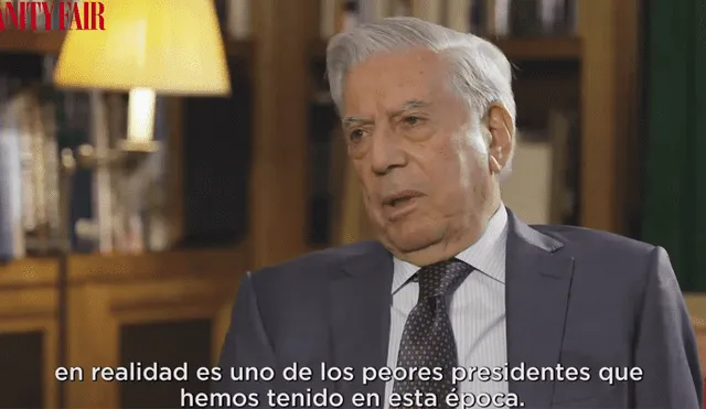 Mario Vargas Llosa: "PPK ha sido uno de los peores presidentes que hemos tenido en esta época"