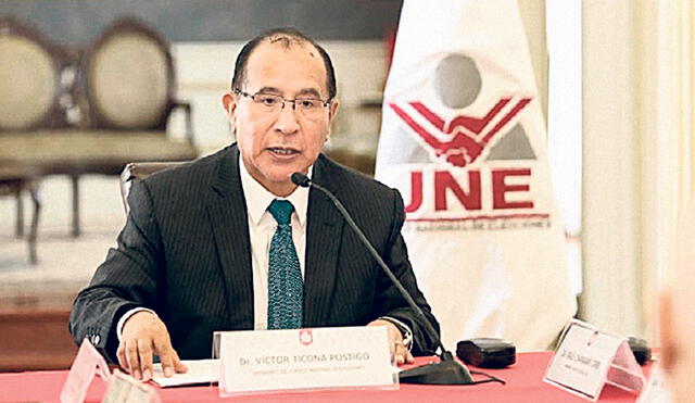 Nuevo. Jorge Salas Arenas dirigirá el proceso electoral para elegir nuevos presidente y Congreso. Foto: difusión