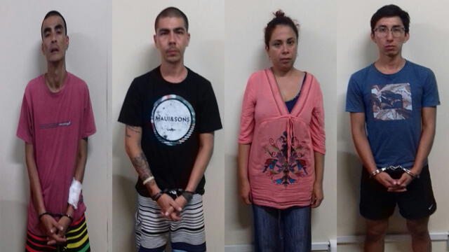 Moquegua: Capturan a cuatro integrantes de banda de delincuentes