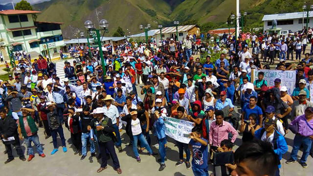 Tabaconas: manifestantes tomaron instalaciones del Municipio Municipal