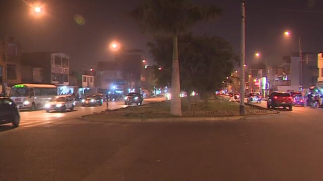 El asalto habría ocurrido a la altura del paradero 12 de la avenida Canto Grande. (Foto: Captura de video / América Noticias)