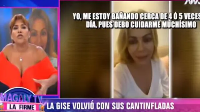 Gisela Valcárcel genera polémica por comentario durante cuarentena