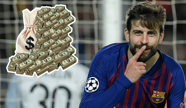 Gerard Piqué confiesa que tiene más dinero que la mitad de los clubes de España [VIDEO]