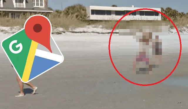 Google Maps: Misterioso 'monstruo' de arena aparece en recorrido por celestiales playas [FOTOS]