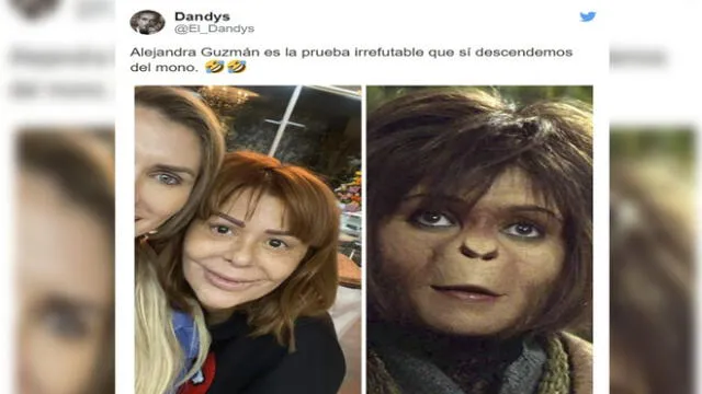 Alejandra Guzmán es blanco de crueles memes tras mostrarse sin maquillaje