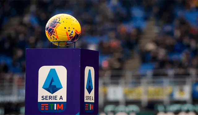 Luego de la suspensión de la Serie A, la federación italiana evalúa los posibles finales para el campeonato. Foto: Internet.