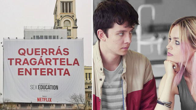Sex Education temporada 2 regresó, pero publicidad de Netflix es censurada - Fuente: difusión