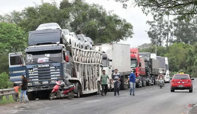 Transportistas de carga acatan huelga general desde este martes en la macrorregión norte