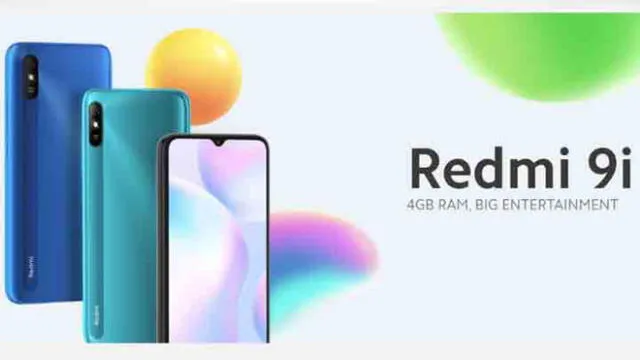 El diseño del nuevo Xiaomi Redmi 9i es idéntico al Redmi 9A. (Fotos: Xiaomi)