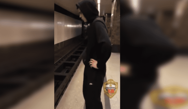 YouTube Viral: Graban a youtuber ruso saltando a vías del tren para ganar seguidores [VIDEO]