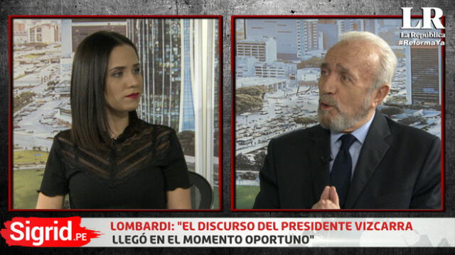 Lombardi: "Tras la cuestión de confianza, Villanueva y su gabinete cumplen una etapa"