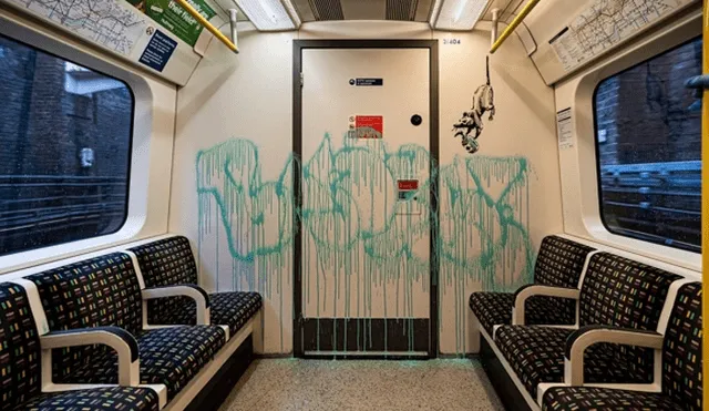 Funcionarios del medio de transporte afirmaron que las obras fueron removidas debido a una estricta política contra los grafitis. (Foto: ABC)