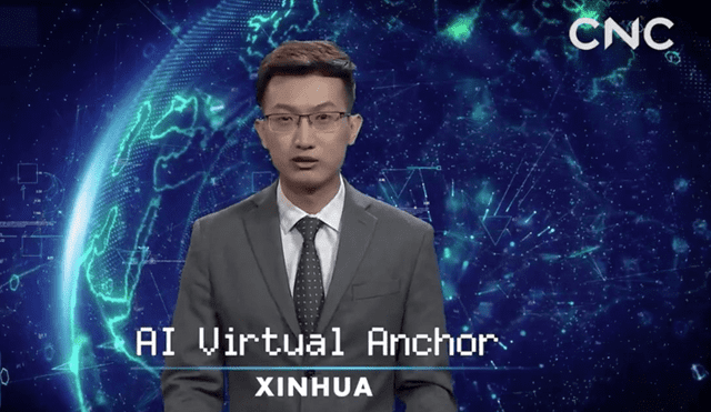 YouTube: China mostró su primer presentador de noticias virtual [VIDEO]