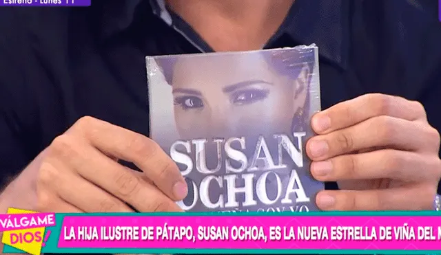 Susan Ochoa llora junto a Rodrigo al presentar su primer disco en TV [VIDEO]