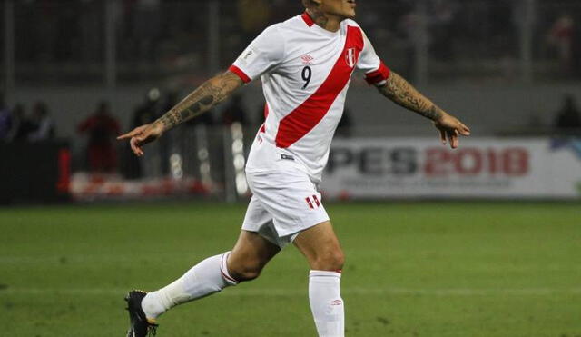 Paolo Guerrero anotó el gol que le permitió a Perú soñar con Rusia 2018. Foto: AP.