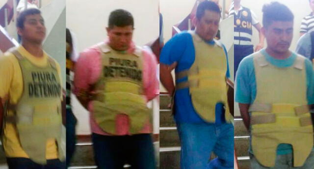 Policía captura a presuntos miembros de "Los Valencia de Chulucanas"