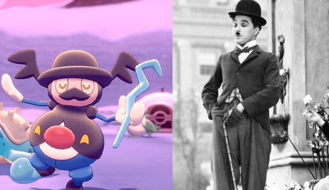 Creadores de Pokémon Espada y Escudo realizan homenaje a Charles Chaplin con evolución de Mr. Mime