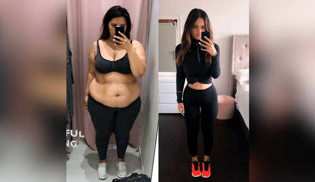 Facebook viral: chica pesó 120 kilos por abusar de comida chatarra, se sometió a cirugía y su aspecto enamoró [FOTOS] 
