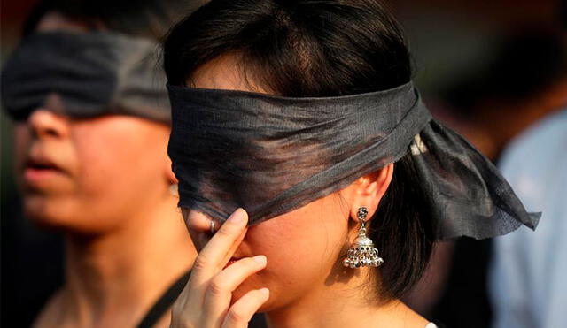 Mujeres en India protestan ante los últimos casos de violencia machista. Foto: EFE.