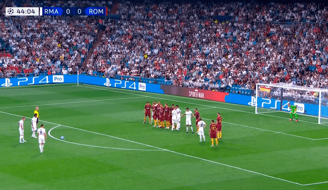 El espléndido golazo de Isco que puso el 1-0 del Madrid sobre la Roma [VIDEO]