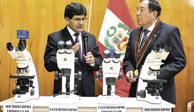 Unsa invierte más de un millón de soles en implementación de laboratorios de Biología