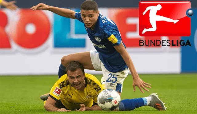 Borussia Dortmund y Schalke 04 protagonizan uno de los primeros partidos en el regreso de la Bundesliga tras dos meses de parón. | Foto: AFP