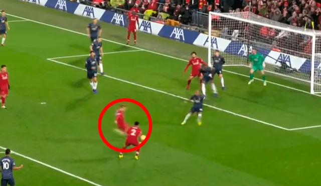 Liverpool vs Manchester United: Shaqiri sacó un 'misil' para el 2-1 [VIDEO] 