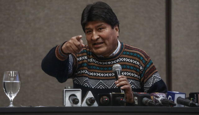 Evo Morales. Foto: Aldair Mejia/La República