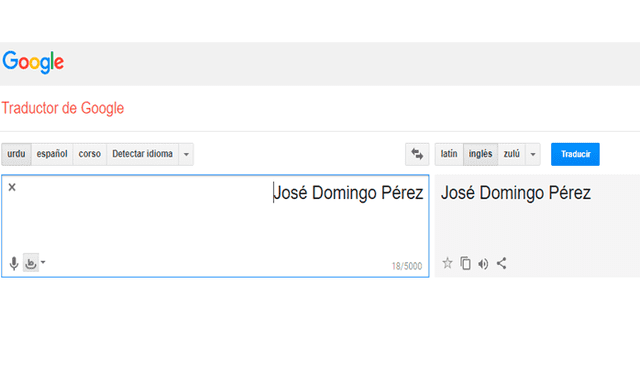 Google Translate: No creerás el apelativo que le dio el traductor al fiscal José Domingo Pérez  [FOTO] 