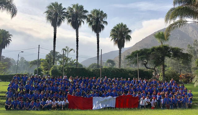 Scouts. La delegación peruana que parte a Virginia es una de las más grandes.