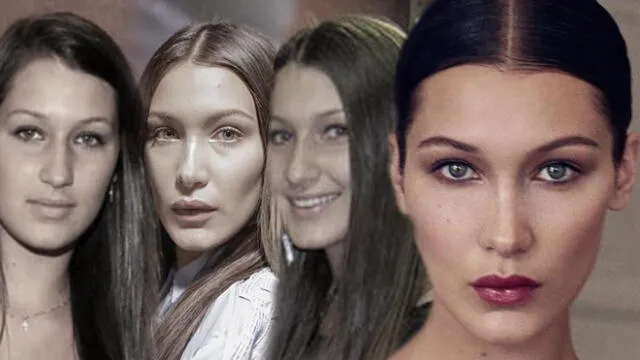 Antes y después de Bella Hadid: La transformación de “la mujer más bella" [FOTOS]