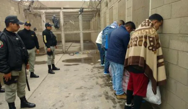 26 reos peligrosos fueron trasladados a penal de Cerro de Pasco
