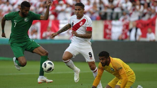 Perú goleó 3 a 0 a Arabia Saudita con doblete de Paolo Guerrero [RESUMEN Y VIDEO]