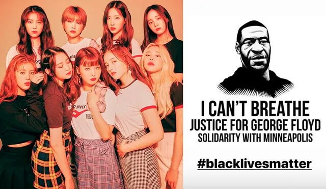 Las integrantes de MOMOLAND mostraron su apoyo al movimiento #BlackLivesMatter