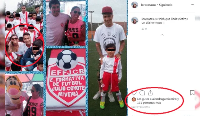 Cuñada de Paolo Guerrero saca a la luz fotos del futbolista junto a Alondra