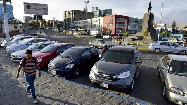 Arequipa: S/ 1 costará estacionarse en zona azul