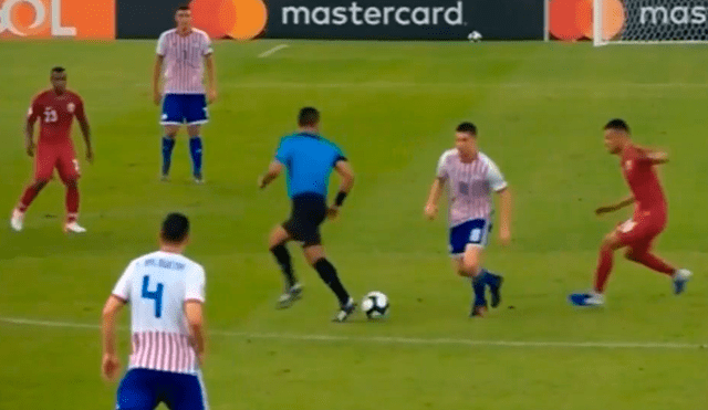 Paraguay vs. Qatar: Diego Haro debutó con 'pase' de taco en Copa América 2019 [VIDEO]