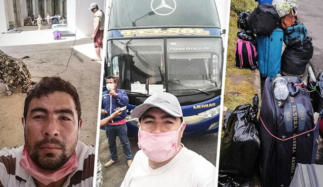 Juan Gabriel Díaz tardó más de 20 días para llegar a la zona fronteriza entre Colombia y Venezuela. Foto: Composición LR.