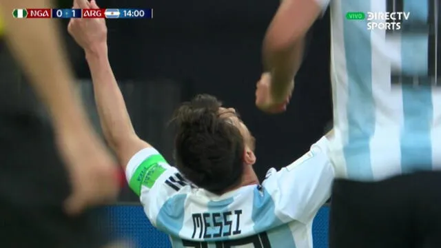 Argentina vs Nigeria: Lionel Messi puso el 1-0 para la 'albiceleste' | VIDEO