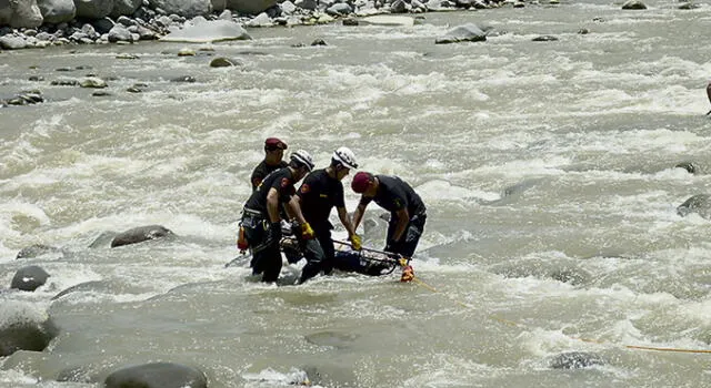 Arequipa: Dos mineros mueren cuando intentaban cruzar el río Ocoña