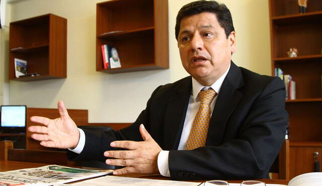 Vega asumió el cargo de ministro de Justicia el último 18 de noviembre. Foto: La República