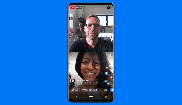 Facebook está trayendo de vuelta su función Live With para invitar a otras personas a unirse a los videos en vivo.