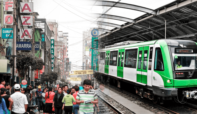 La promoción que vincula a Gamarra con la Línea 1 inició en noviembre. Aquí los detalles. Foto: composición de Jazmin Ceras / La República