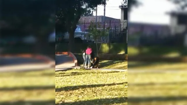 Adolescente fue hallada ebria en parque de Arequipa