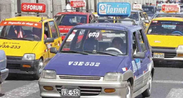 Conductores de Arequipa quieren formalizarse con el Taxi Sereno