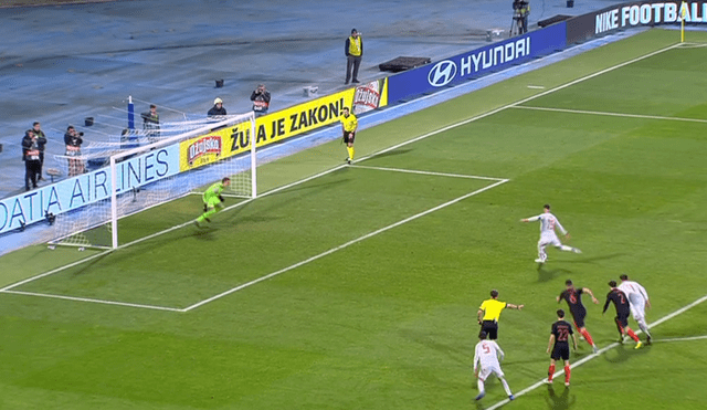 España vs Croacia: Sergio Ramos decretó el 2-2 con sutil definición de penal [VIDEO]