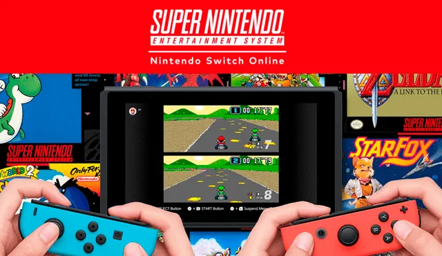 Juegos de SNES en Nintendo Switch Online