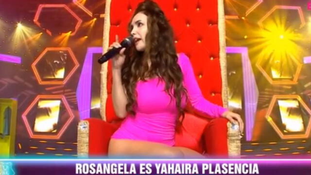 Rosángela Espinoza imita a Yahaira Plasencia en Esto es guerra
