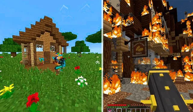 Gamer realizó magistral venganza ante los usuarios que destruyeron su casita en Minecraft. El hecho ya es viral en redes sociales.