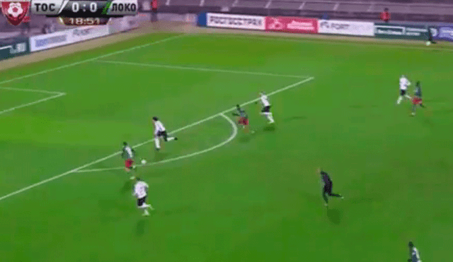 YouTube: Jefferson Farfán imparable y anota nuevo gol con Lokomotiv [VIDEO]